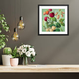 Albino and Ripe Cherries Framed Galant Art