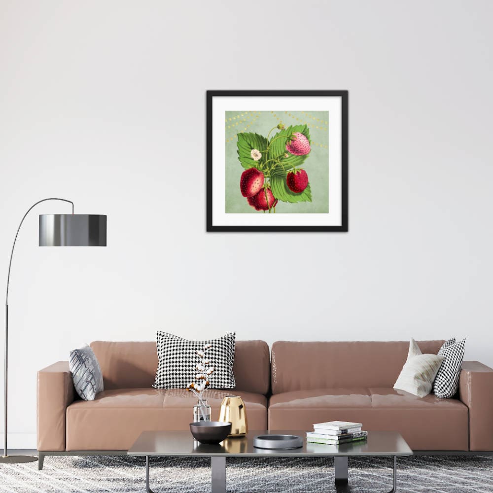 Albino Berries Framed Galant Art