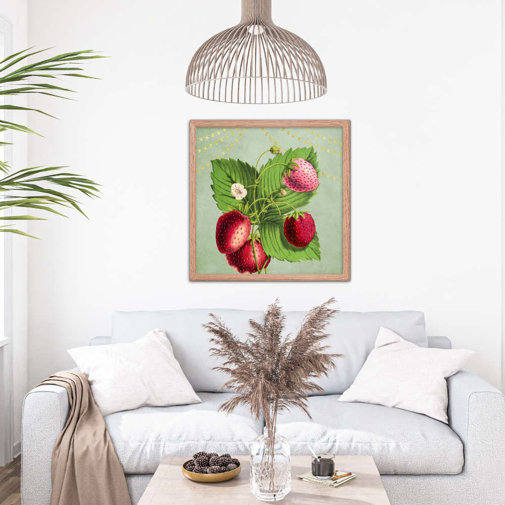 Albino Berries Poster Galant Art