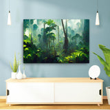 Amazon Dense Forest - Canvas Galant Art