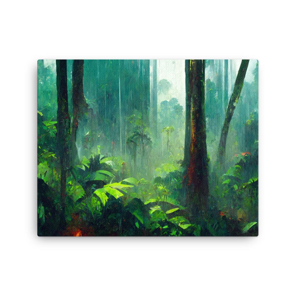 Amazon Dense Rain - Canvas Galant Art