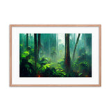 Amazon Dense Rain - Framed Galant Art