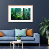 Amazon Dense Rain - Framed Galant Art