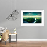 Amazon Tropical Blue Sky - Framed Galant Art