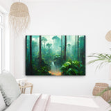 Amazon Tropical Rain - Canvas Galant Art