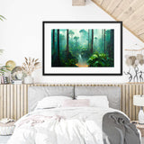 Amazon Tropical Rain - Framed Galant Art