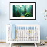 Amazon Tropical Rain - Framed Galant Art