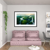 Amazon Tropical River - Framed Galant Art