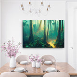 Amazon Tropical Sun Rays - Canvas Galant Art