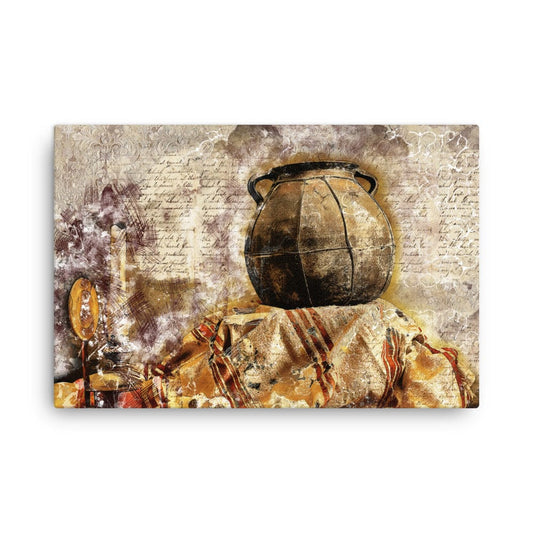 Ancient Big Jar Canvas Galant Art