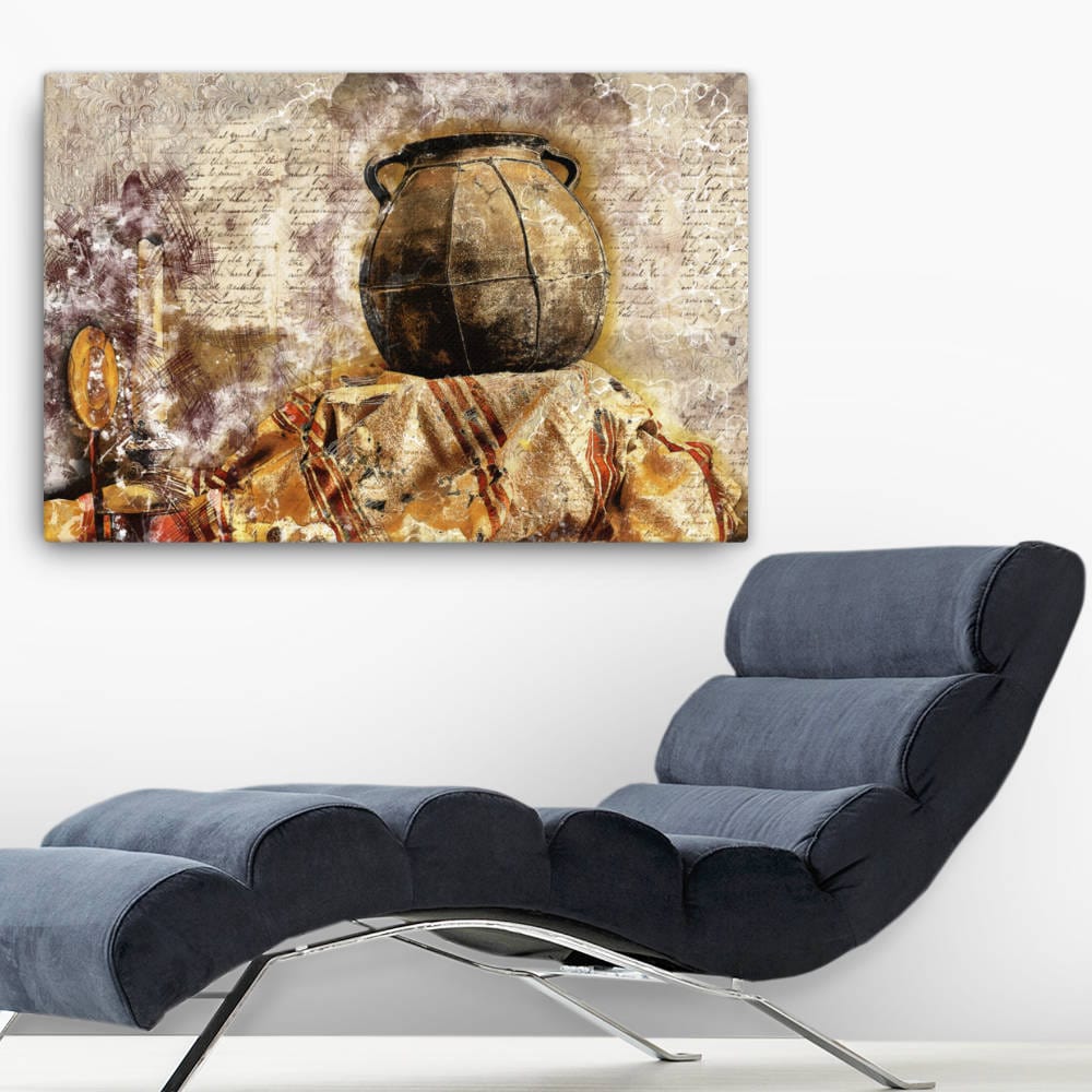 Ancient Big Jar Canvas Galant Art