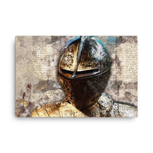 Ancient Military Helmet Canvas Galant Art