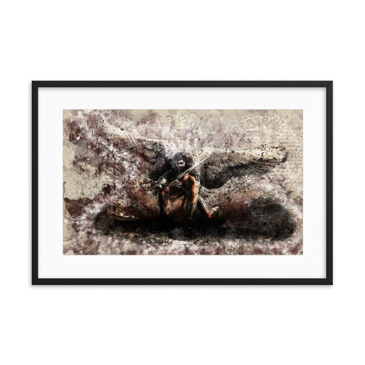 Angel Warrior Framed Galant Art