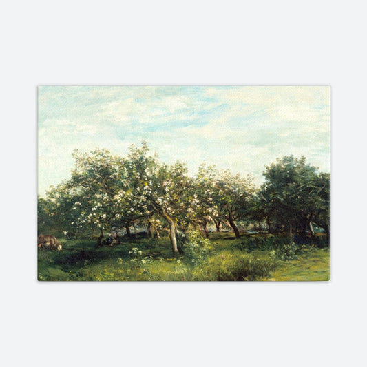 Apple-Blossoms-1873 Canvas Galant Art