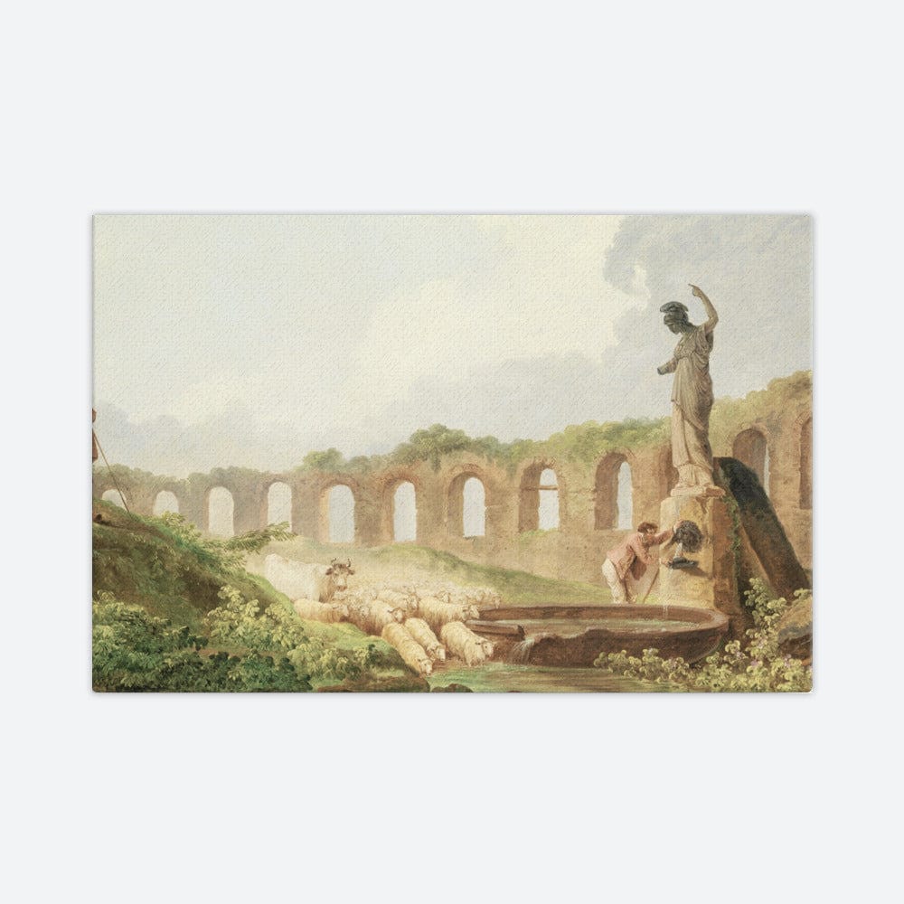 Aqueduct In Ruins Canvas Galant Art