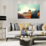 Baden-Baden Cityscape Mountain Galant Art