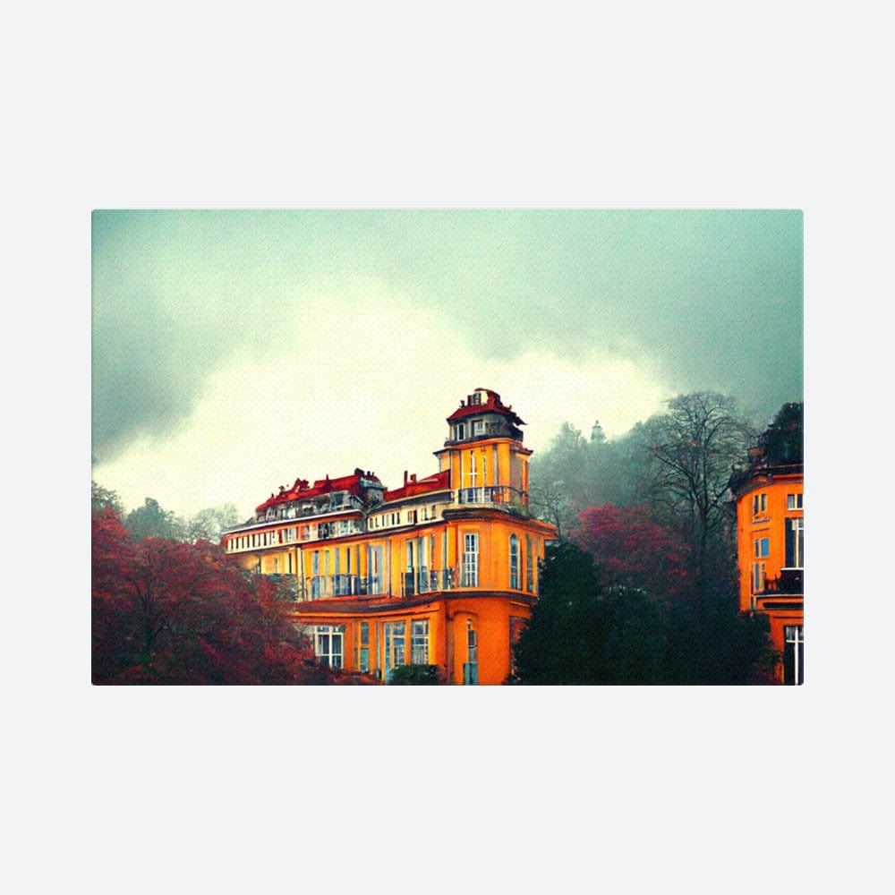 Baden-Baden Cityscape Mountain Galant Art