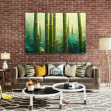 Bamboo Forest Canvas Galant Art