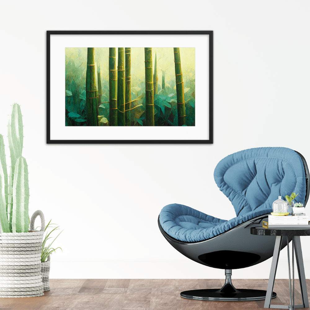 Bamboo Forest Framed Galant Art