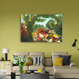 Basket Of Flowers Canvas Galant Art