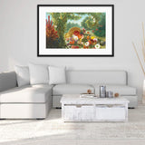 Basket Of Flowers Framed Galant Art