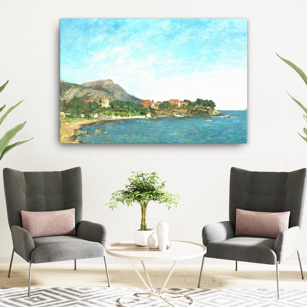 Beaulieu The Bay Of Fourmis Canvas Galant Art