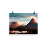 Beautiful Mountain Namibia Print Galant Art