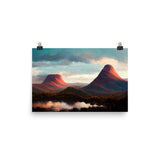 Beautiful Mountain Namibia Print Galant Art