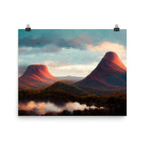 Beautiful Mountain Namibia Print Galant Art