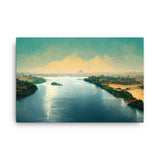 Beautiful Nile River Canvas Wall Art Galant Art