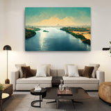 Beautiful Nile River Canvas Wall Art Galant Art