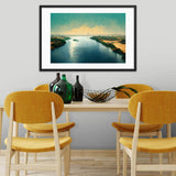 Beautiful Nile River Framed wall Art Galant Art