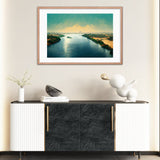 Beautiful Nile River Framed wall Art Galant Art