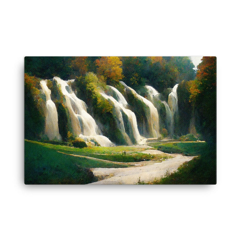 Beautiful Waterfalls  France Galant Art