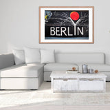 Berlin Wall Barbed Wire Framed Galant Art