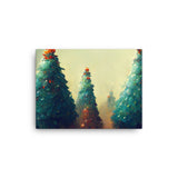 Big Christmas Trees Canvas Galant Art