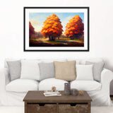 Big Foliage Maple Trees framed Galant Art