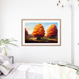 Big Foliage Maple Trees framed Galant Art