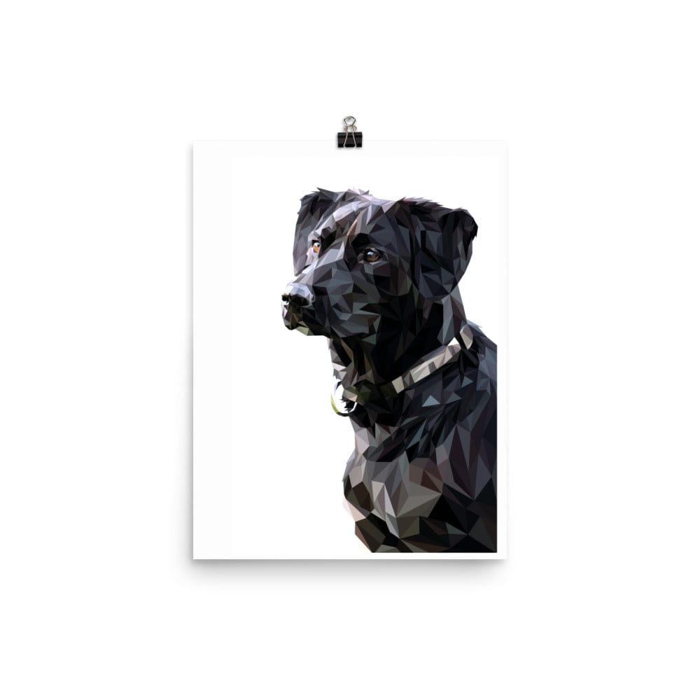 Black Dog Poly Galant Art