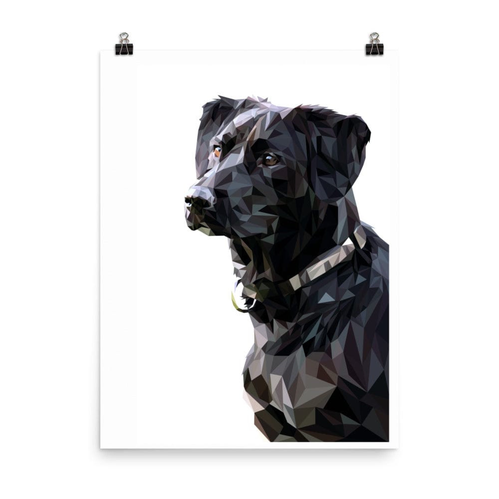 Black Dog Poly Galant Art