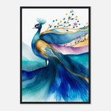 Blue Peacock Galant Art