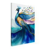 Blue Peacock Wall Art Galant Art -G