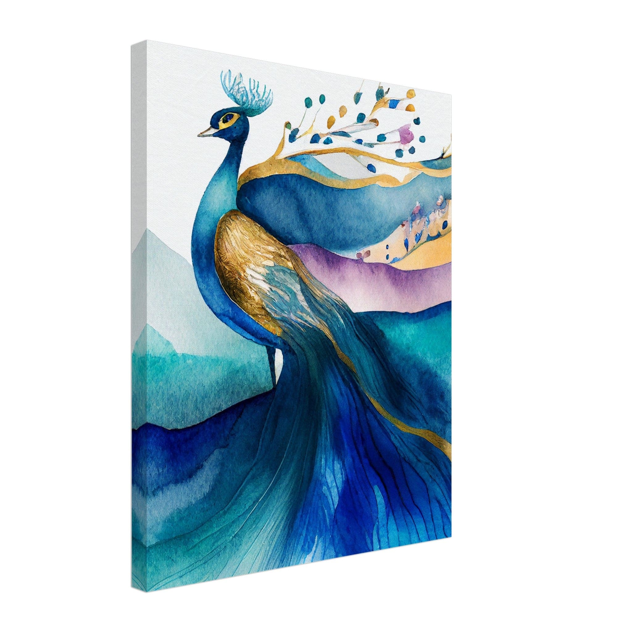 Blue Peacock Wall Art Galant Art -G