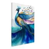 Blue Peacock Wall Art Galant Art -G