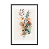 Boho Aesthetic Framed Galant Art