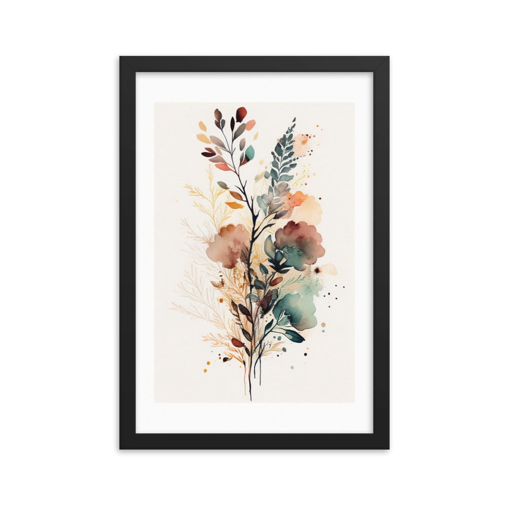 Boho Aesthetic Framed Galant Art