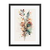 Boho Aesthetic Framed Galant Art