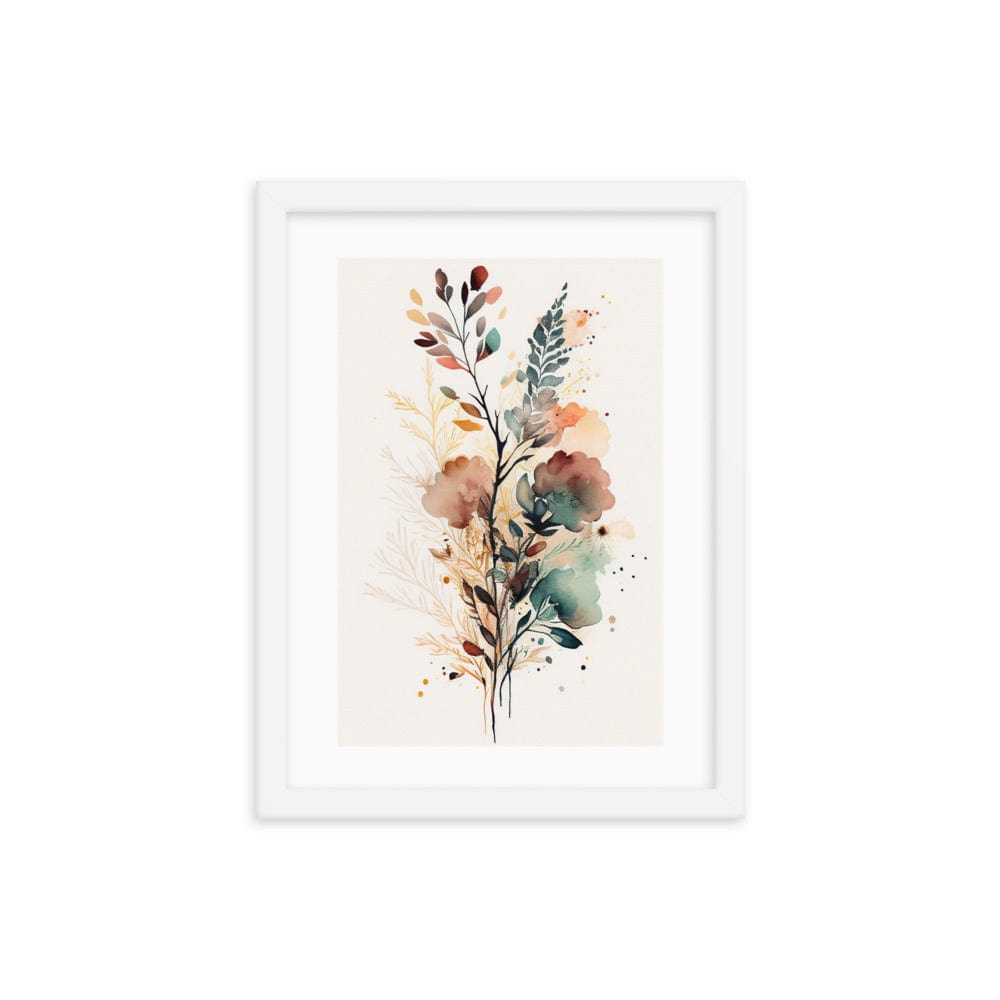 Boho Aesthetic Framed Galant Art