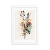 Boho Aesthetic Framed Galant Art