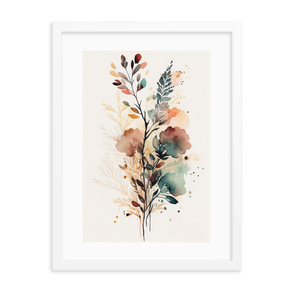 Boho Aesthetic Framed Galant Art